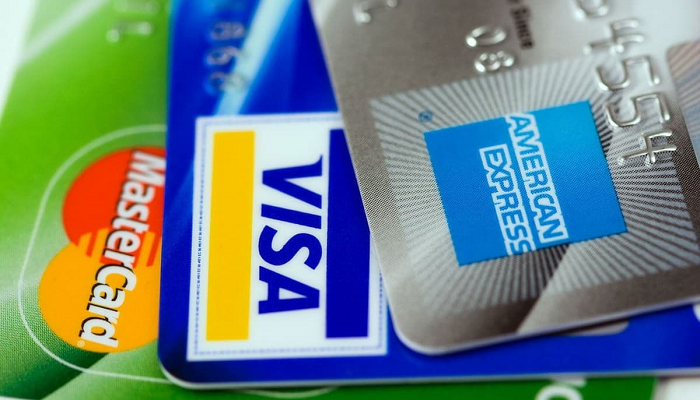 Tarjetas Visa, MasterCard y American Express